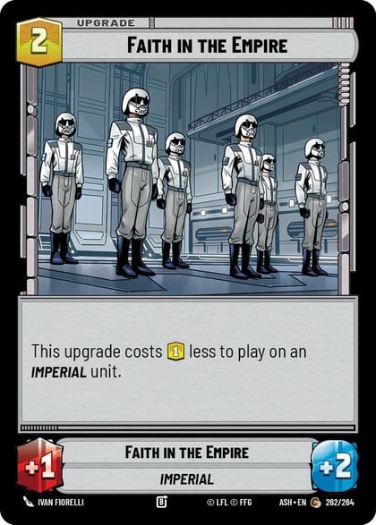 Faith in the Empire, Ashes of the Empire 262/264