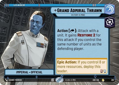 Grand Admiral Thrawn - Victory is Mine (Hyperspace), Ashes of the Empire 268