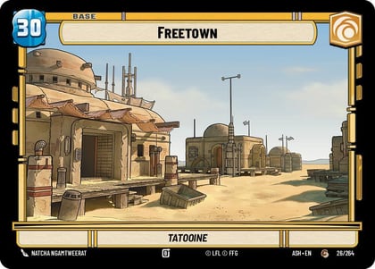 Freetown // Advantage, Ashes of the Empire 26/264 // T02