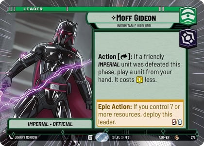 Moff Gideon - Indomitable Warlord (Hyperspace), Ashes of the Empire 272
