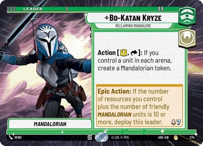 Bo-Katan Kryze - Reclaiming Mandalore (Hyperspace), Ashes of the Empire 274