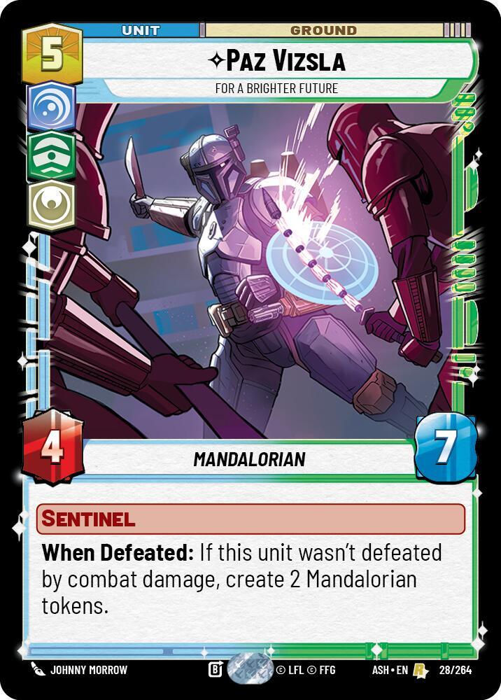 Paz Vizsla - For a Brighter Future, Ashes of the Empire 28/264
