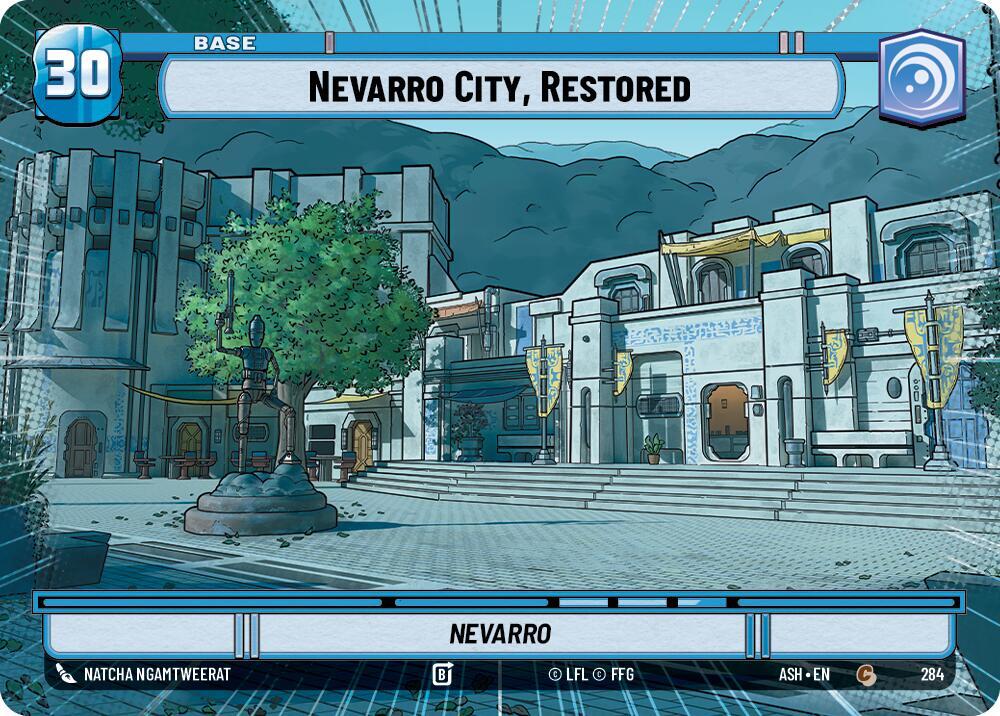 Nevarro City, Restored // Advantage (Hyperspace), Ashes of the Empire 284 // T05