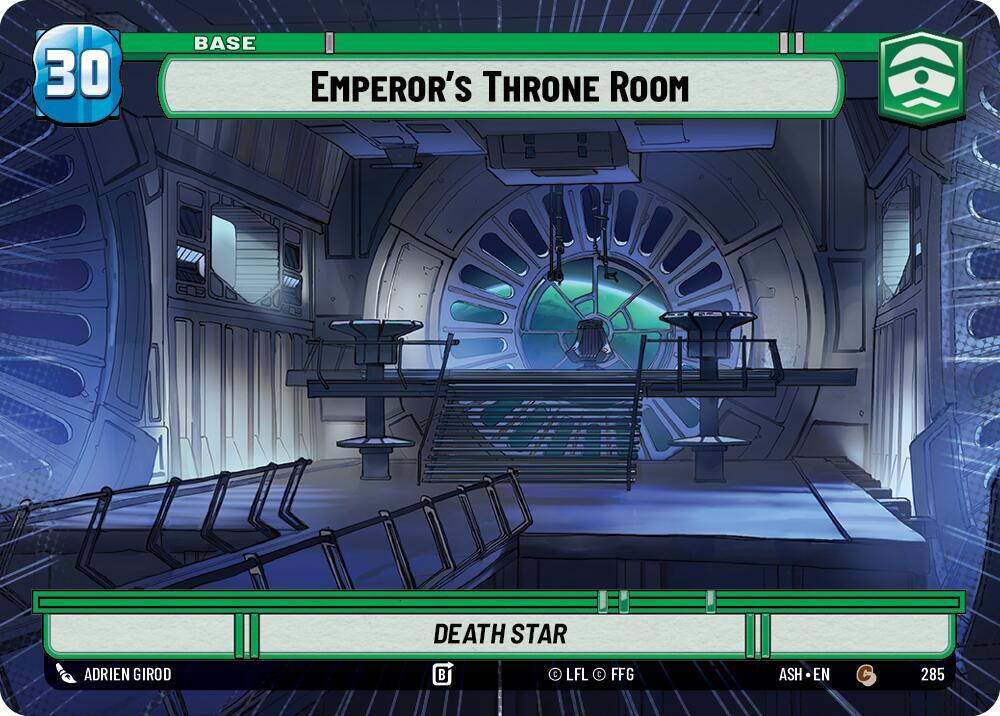 Emperor's Throne Room // Advantage (Hyperspace), Ashes of the Empire 285 // T05