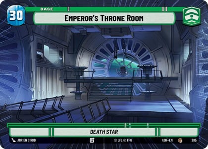 Emperor's Throne Room // Advantage (Hyperspace), Ashes of the Empire 285 // T05