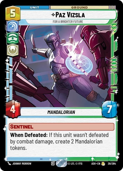 Paz Vizsla - For a Brighter Future, Ashes of the Empire 28/264