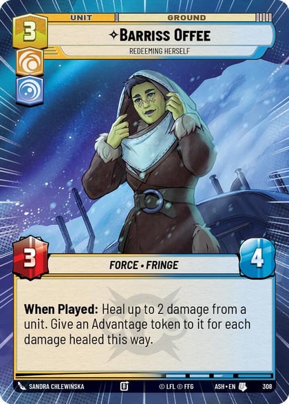 Barriss Offee - Redeeming Herself (Hyperspace), Ashes of the Empire 308