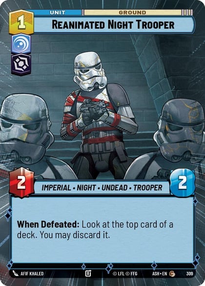 Reanimated Night Trooper (Hyperspace), Ashes of the Empire 309