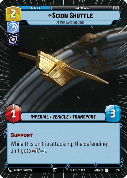 Scion Shuttle - At Morgan's Bidding (Hyperspace), Ashes of the Empire 310