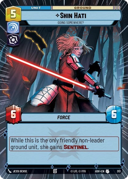 Shin Hati - Going Somewhere? (Hyperspace), Ashes of the Empire 313
