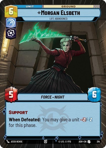 Morgan Elsbeth - Life Abandoned (Hyperspace), Ashes of the Empire 314