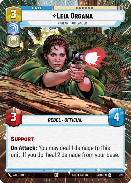 Leia Organa - Vigilant for Danger (Hyperspace), Ashes of the Empire 323
