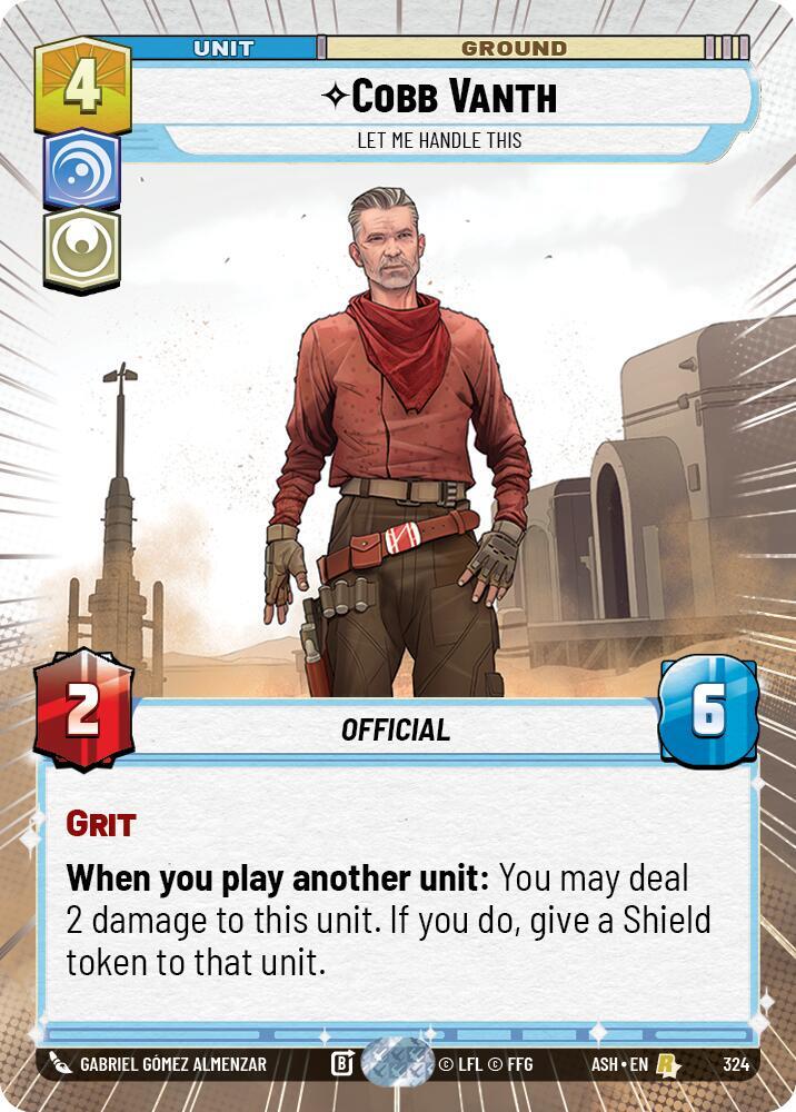 Cobb Vanth - Let Me Handle This (Hyperspace), Ashes of the Empire 324