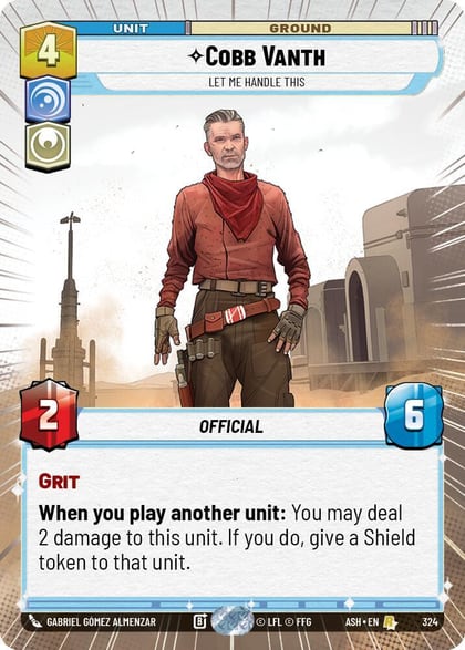 Cobb Vanth - Let Me Handle This (Hyperspace), Ashes of the Empire 324