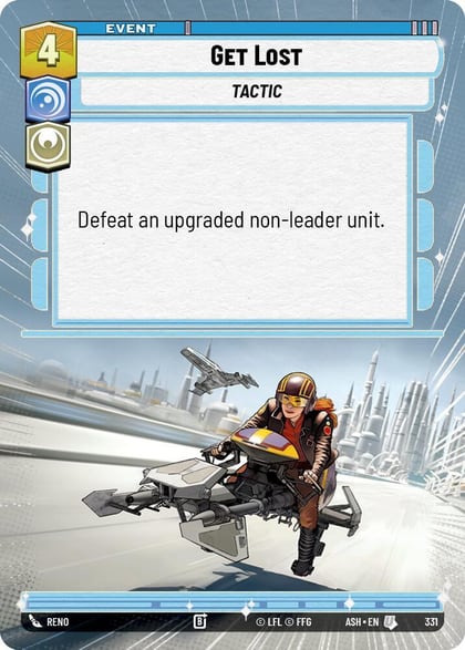 Get Lost (Hyperspace), Ashes of the Empire 331