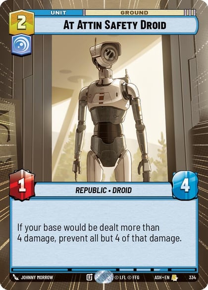 At Attin Safety Droid (Hyperspace), Ashes of the Empire 334