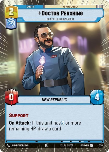 Doctor Pershing - Dedicated to Research (Hyperspace), Ashes of the Empire 336
