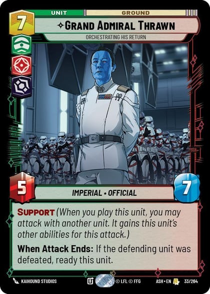 Grand Admiral Thrawn - Orchestrating His Return, Ashes of the Empire 33/264