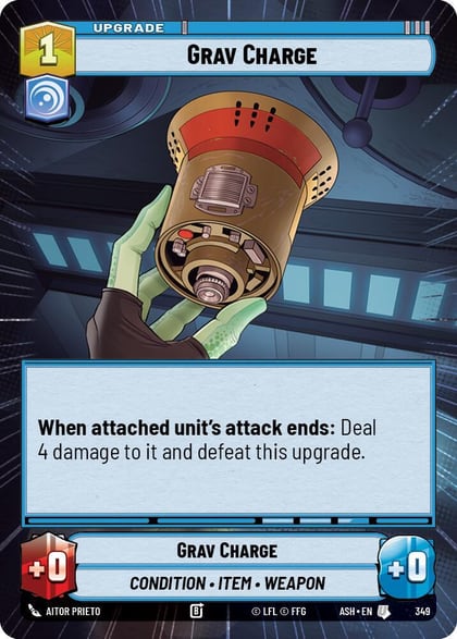 Grav Charge (Hyperspace), Ashes of the Empire 349