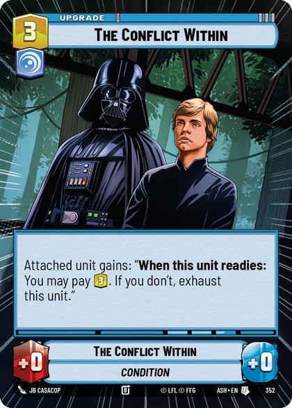 The Conflict Within (Hyperspace), Ashes of the Empire 352