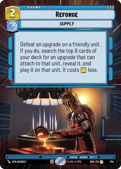 Reforge (Hyperspace), Ashes of the Empire 354