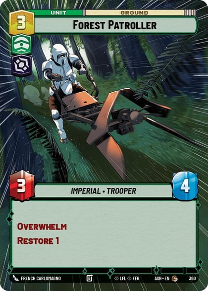 Forest Patroller (Hyperspace), Ashes of the Empire 360