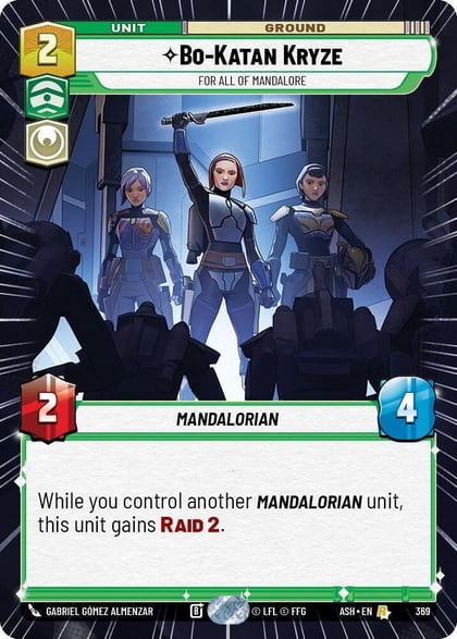 Bo-Katan Kryze - For All of Mandalore (Hyperspace), Ashes of the Empire 369
