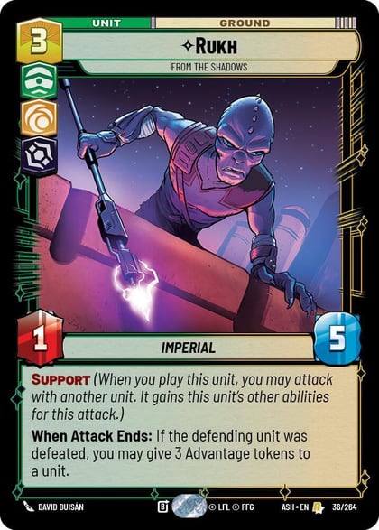 Rukh - From the Shadows, Ashes of the Empire 36/264