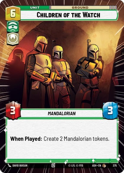 Children of the Watch (Hyperspace), Ashes of the Empire 375