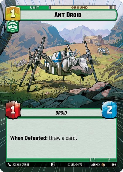 Ant Droid (Hyperspace), Ashes of the Empire 380