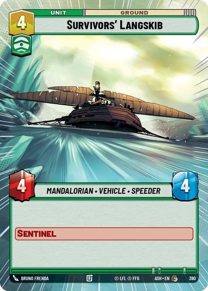 Survivors' Langskib (Hyperspace), Ashes of the Empire 390