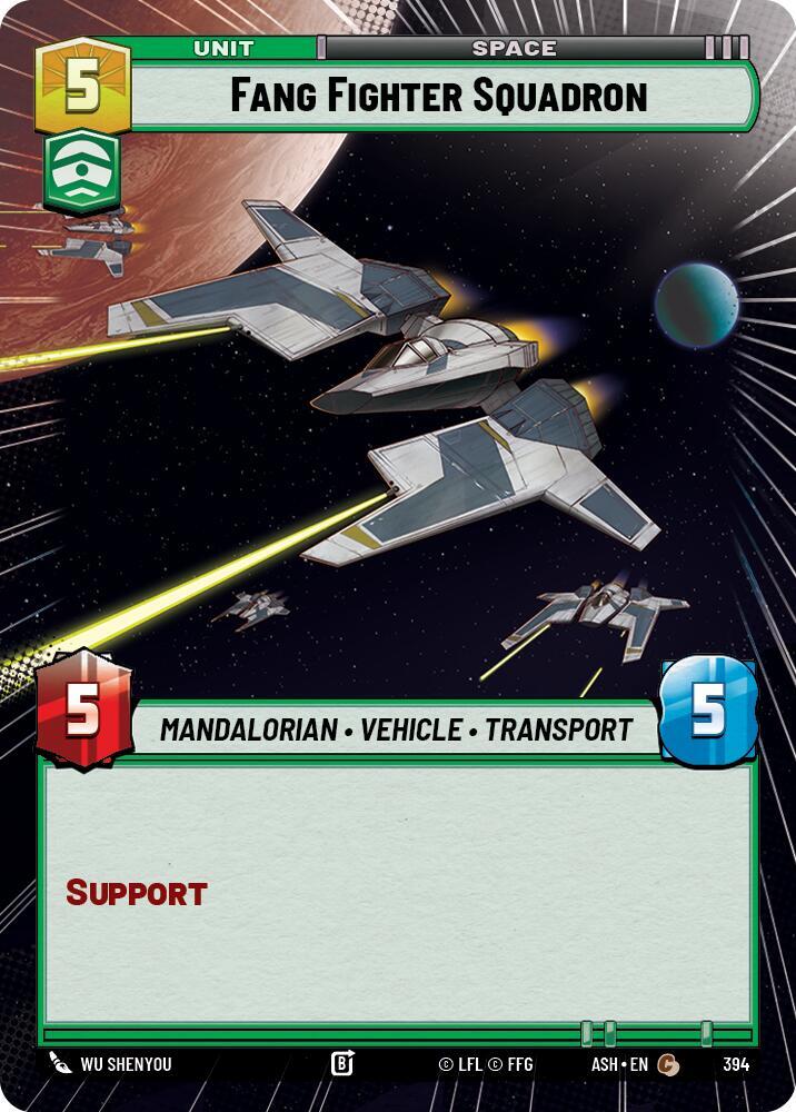 Fang Fighter Squadron (Hyperspace), Ashes of the Empire 394