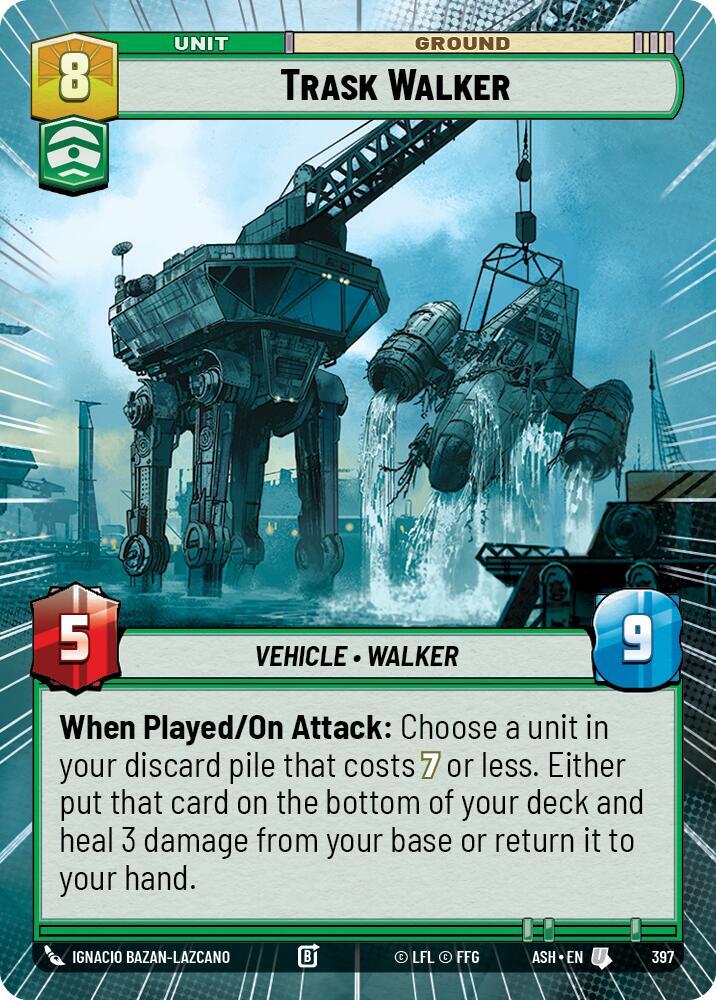 Trask Walker (Hyperspace), Ashes of the Empire 397