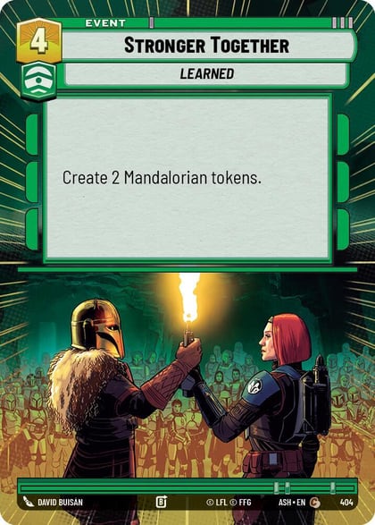 Stronger Together (Hyperspace), Ashes of the Empire 404