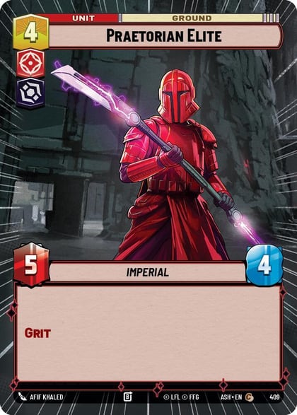 Praetorian Elite (Hyperspace), Ashes of the Empire 409