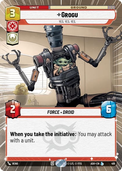 Grogu - Yes. Yes. Yes. (Hyperspace), Ashes of the Empire 419