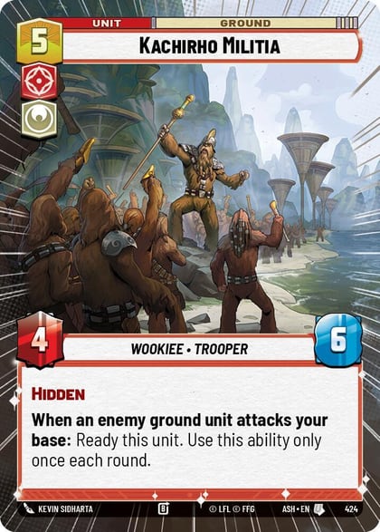 Kachirho Militia (Hyperspace), Ashes of the Empire 424