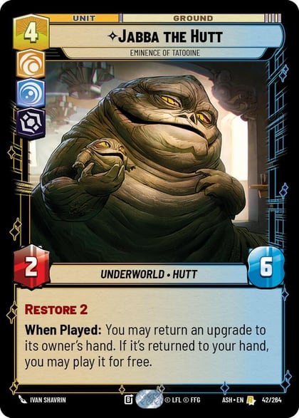 Jabba the Hutt - Eminence of Tatooine, Ashes of the Empire 42/264
