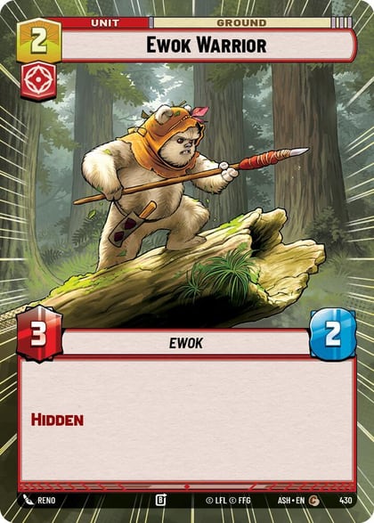 Ewok Warrior (Hyperspace), Ashes of the Empire 430