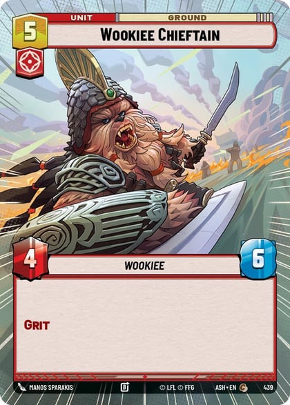 Wookiee Chieftain (Hyperspace), Ashes of the Empire 439