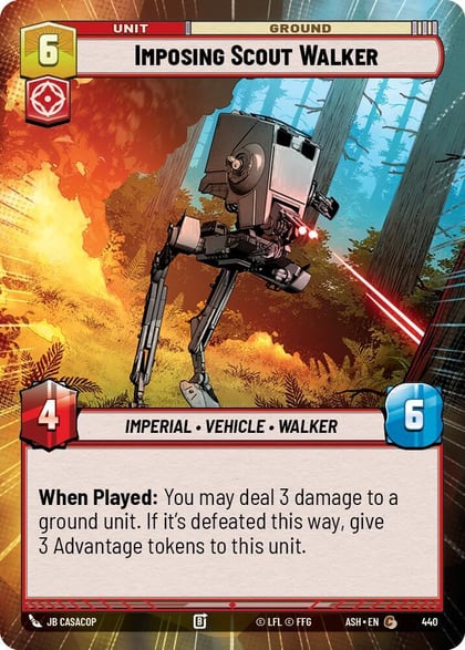 Imposing Scout Walker (Hyperspace), Ashes of the Empire 440