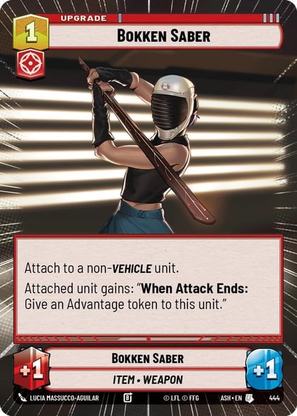 Bokken Saber (Hyperspace), Ashes of the Empire 444