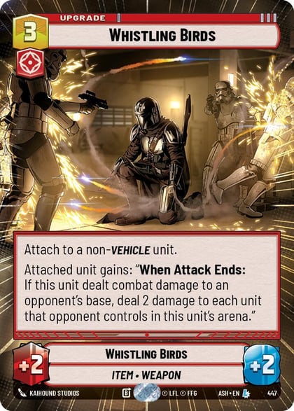 Whistling Birds (Hyperspace), Ashes of the Empire 447
