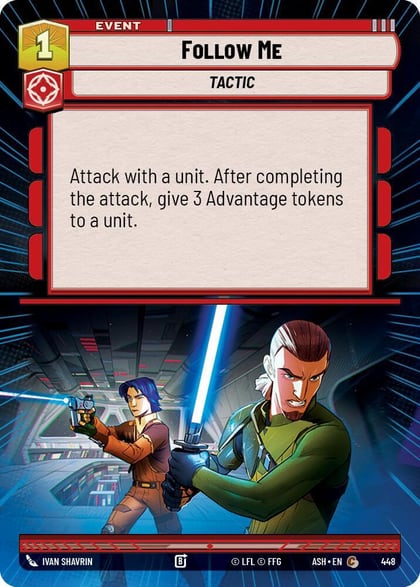 Follow Me (Hyperspace), Ashes of the Empire 448