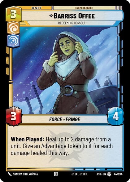 Barriss Offee - Redeeming Herself, Ashes of the Empire 44/264