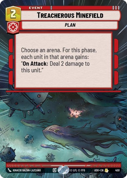 Treacherous Minefield (Hyperspace), Ashes of the Empire 450