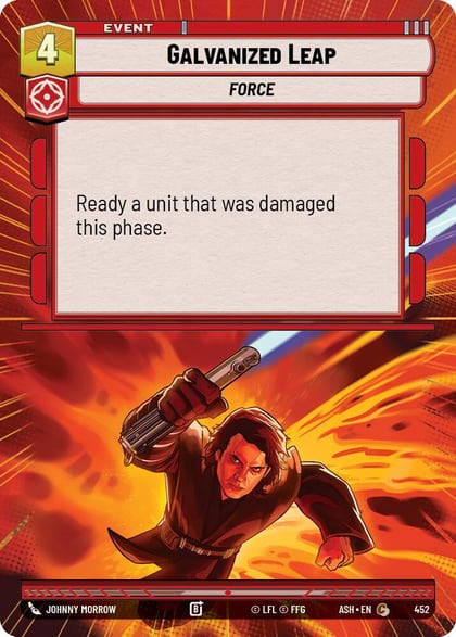 Galvanized Leap (Hyperspace), Ashes of the Empire 452