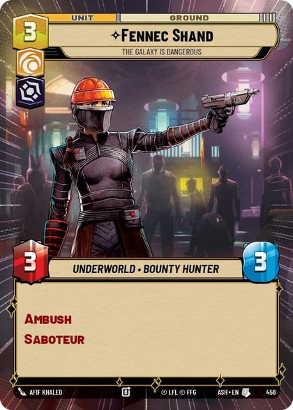Fennec Shand - The Galaxy Is Dangerous (Hyperspace), Ashes of the Empire 456