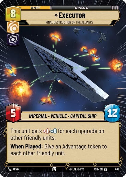Executor - Final Destruction of the Alliance (Hyperspace), Ashes of the Empire 461