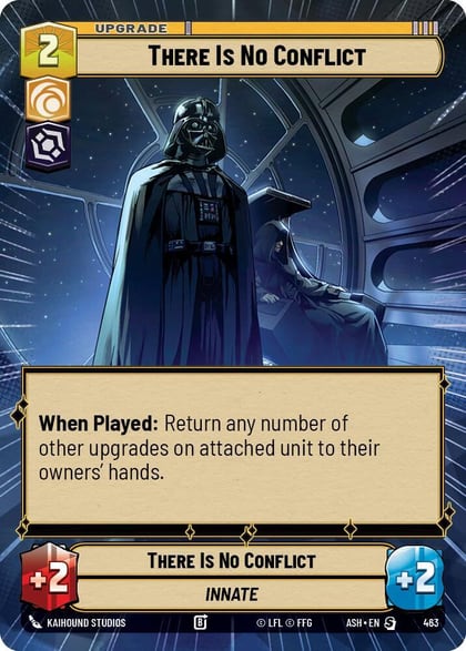 There Is No Conflict (Hyperspace), Ashes of the Empire 463